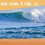 شقة Hossegor - Lumineux - 100m - Surf - سورت-هوسيغور